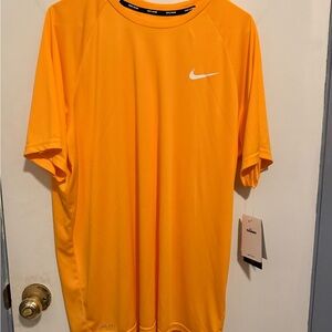 Nike Men’s Orange Dri-FIT Performance T-Shirt